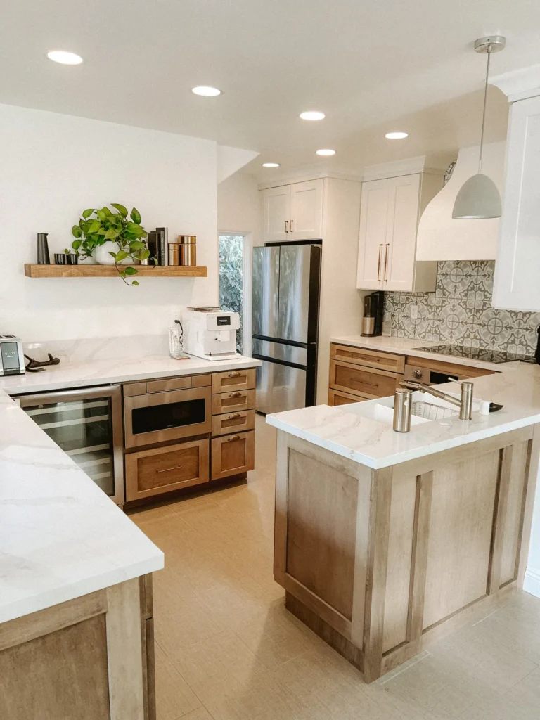 Warm Wood Kitchen Remodel